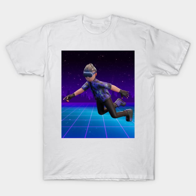 The Metaverse Virtual Reality T-Shirt by soulfulprintss8